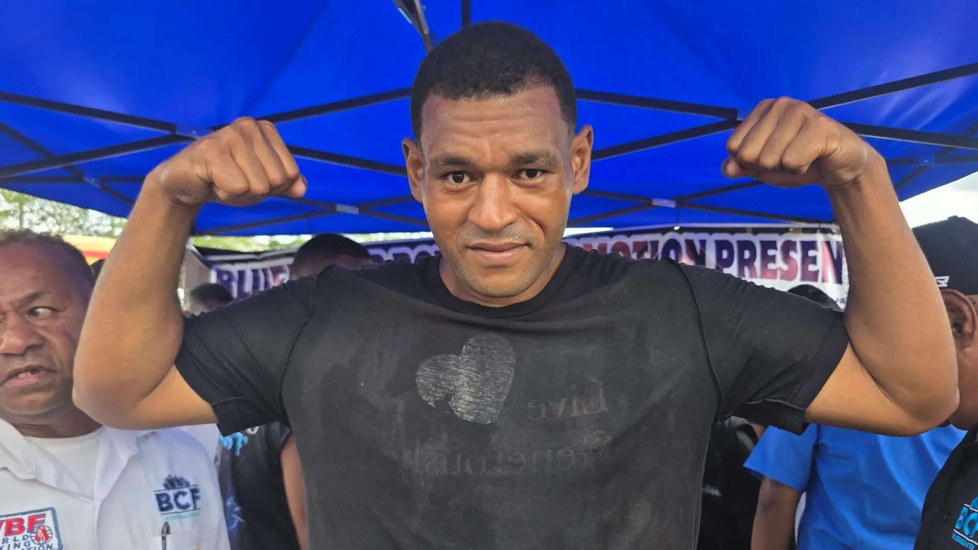 Heavyweight boxer Sainivalati Ratu gets his big chance on July 25.