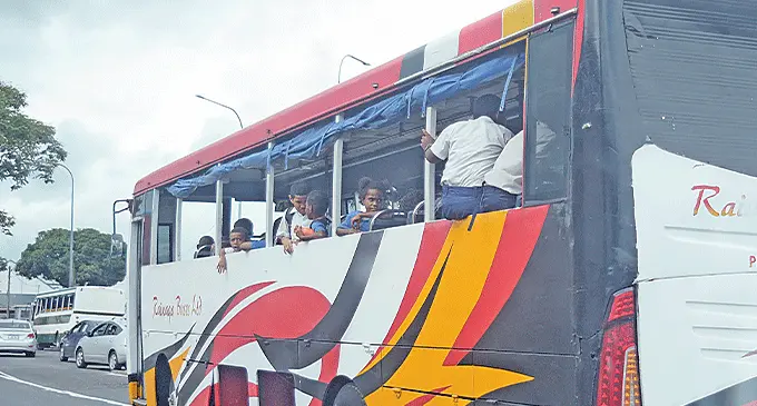 The Land Transport Authority will continue to distribute road safety patrol equipment to schools to assist in creating roads safety for children. Photo: Ronald Kumar