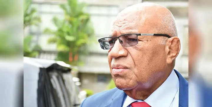 Prime Minister Sitiveni Rabuka.