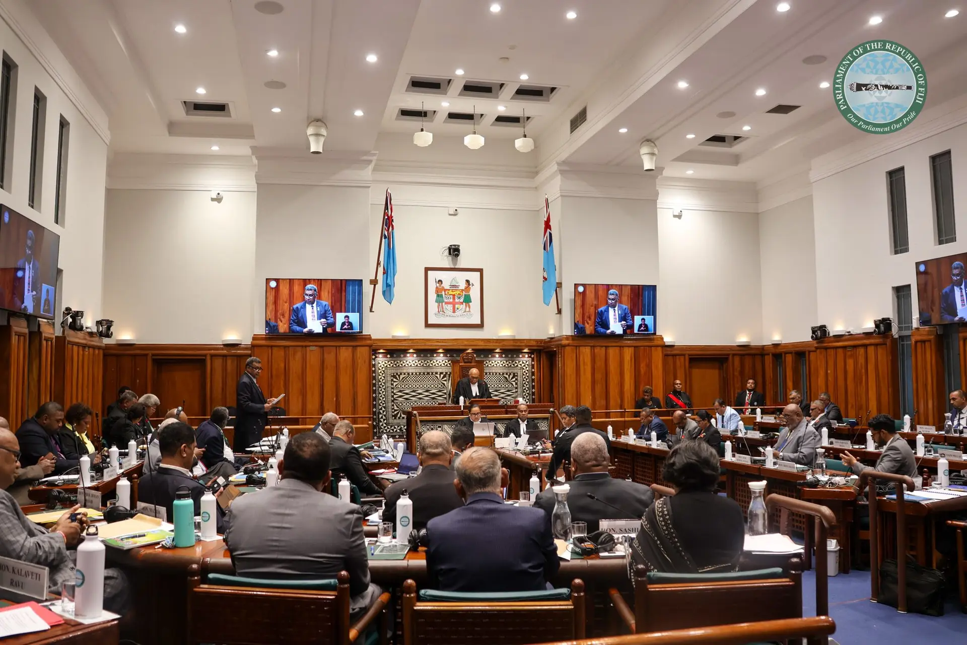 Parliament session on November 3, 2025.