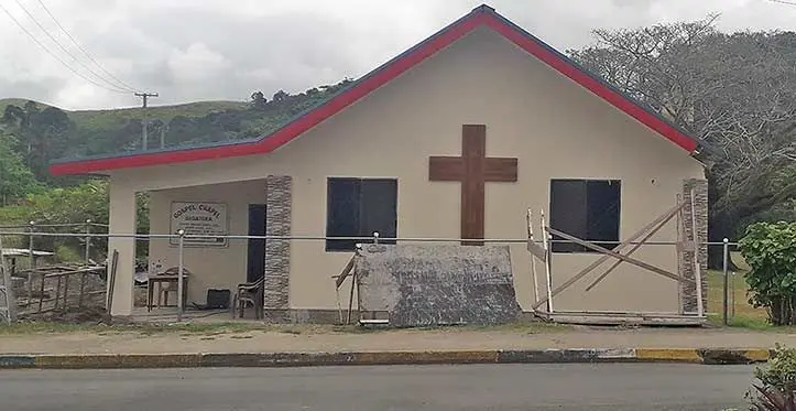 The new building of the Sigatoka Gospel Chapel which will be opened on Saturday.