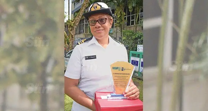 Lieutenant Commander Silipa Tagicaki Kubuabola.