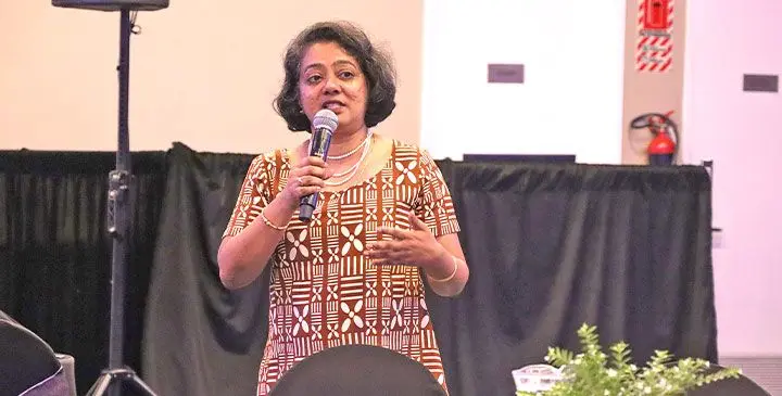 Minister for Women, Children and Social Protection Sashi Kiran. Photo: Ministry of Women