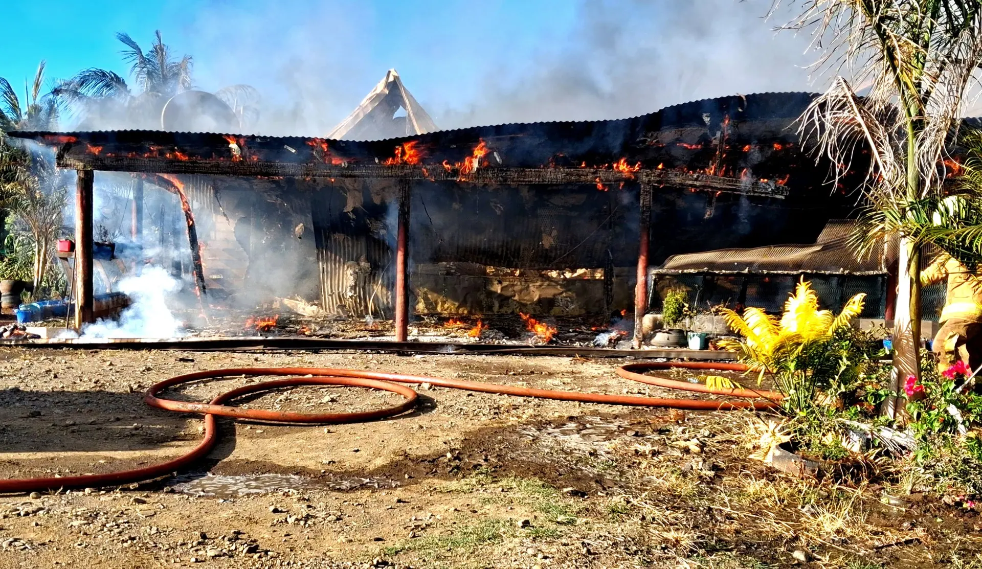 Salusalu house fire