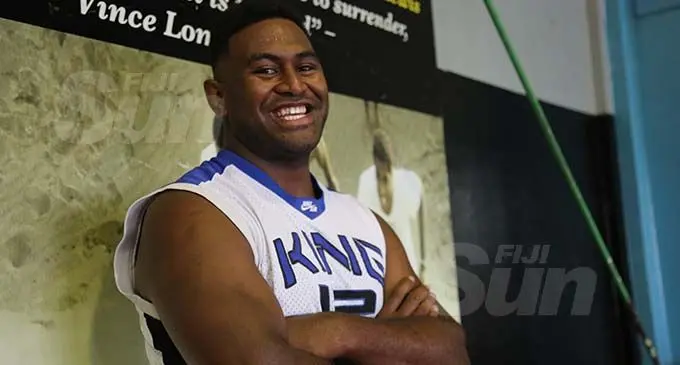 Temo Mayavanua at the High Performance Unit Gym in Suva on December 24, 2019. Photo: Karalaini Tavi