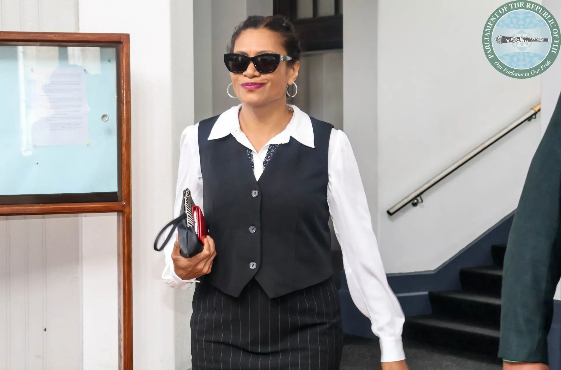 Minister for Information Lynda Tabuya in Parliament on November 26, 2025.