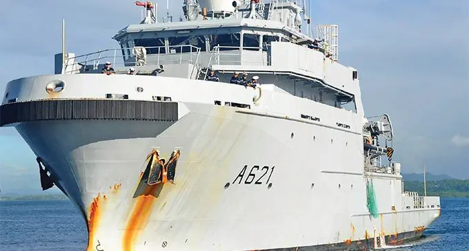 D’Entrecasteaux B2M at the Suva Harbour on June 18, 2019.