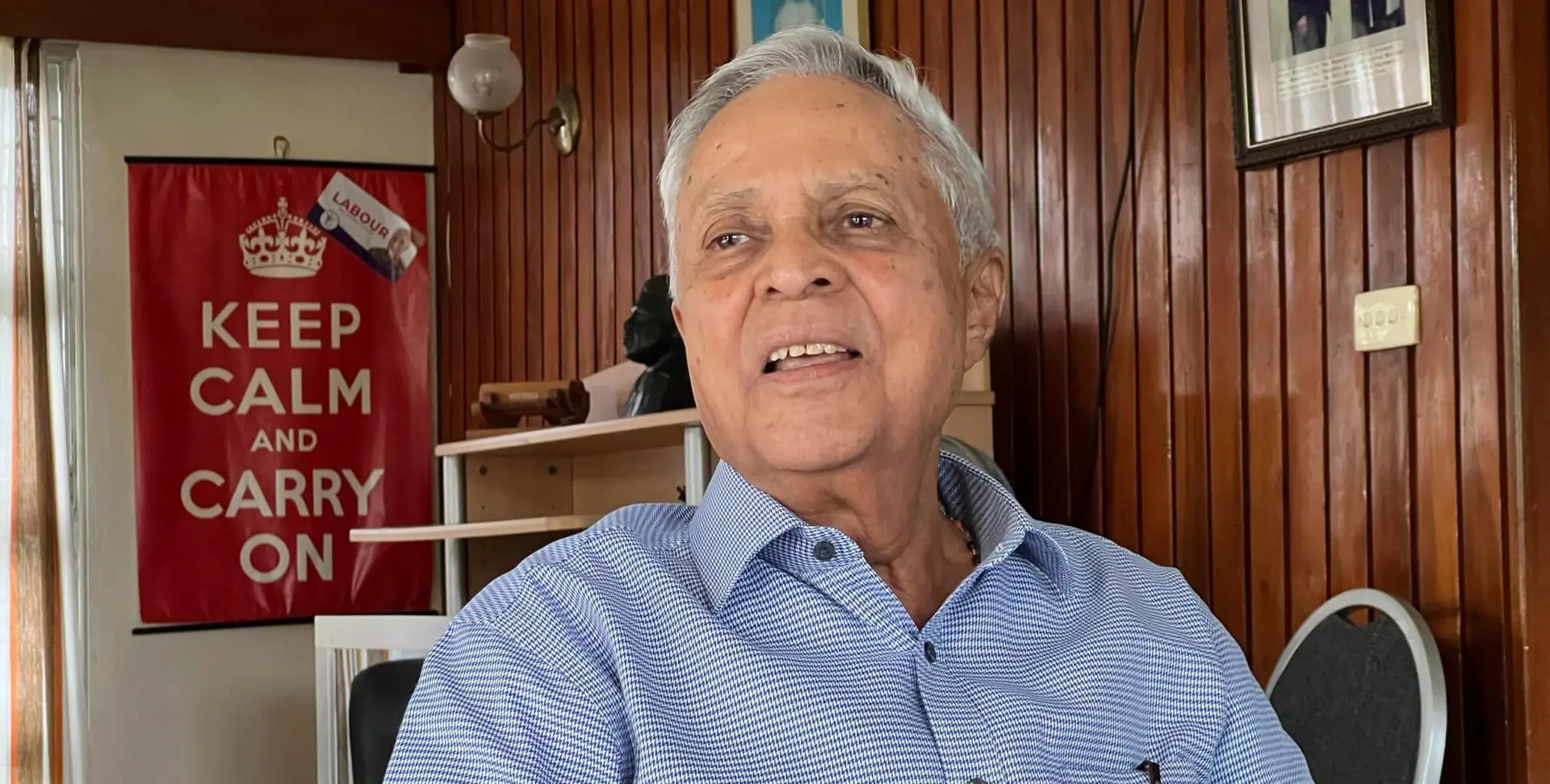 Fiji Labour Party leader Mahendra Chaudhry.