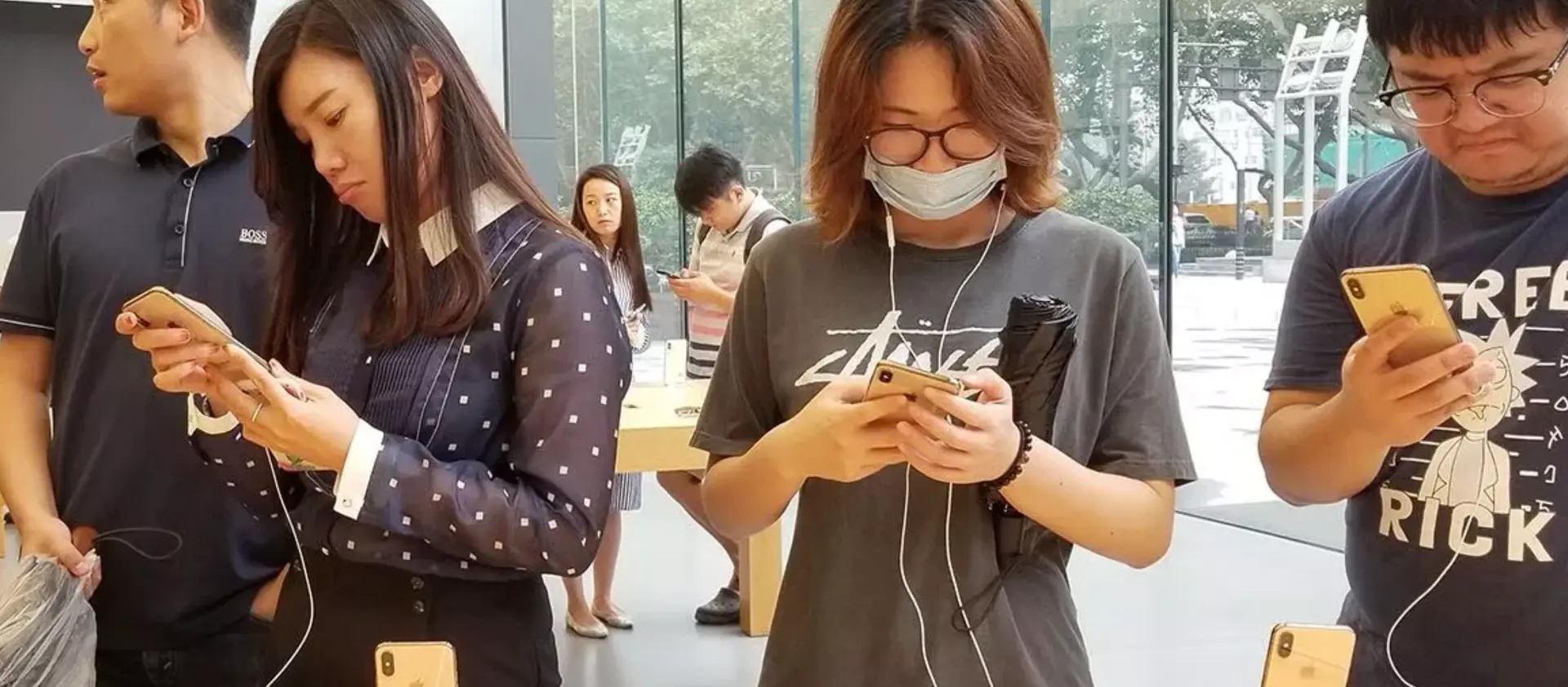 Prepare to get embarrassed  if you're using your iPhone in China.