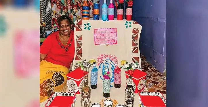 Litia Butuivalu operates Liuvi Creations out of Naselai, Tailevu.