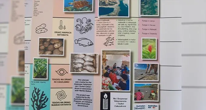 Na iSoqosoqo Vakamarama iTaukei Cakaudrove (SVTC) Integrated Seasonal Calendar. Photo: SVT