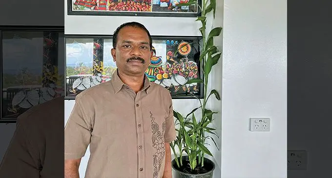 The new Sri Lankan wine and dine owner, Awadai Veeriah Gnanarajah. Photo: Laisa Lui