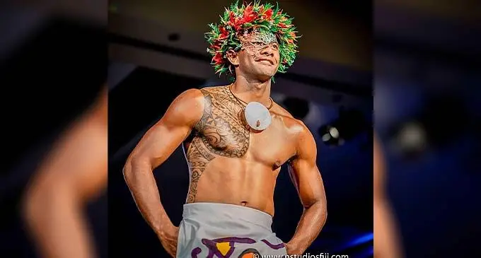 Model and sprinter, Banuve Tabakaucoro. Photo: nstudiosfiji