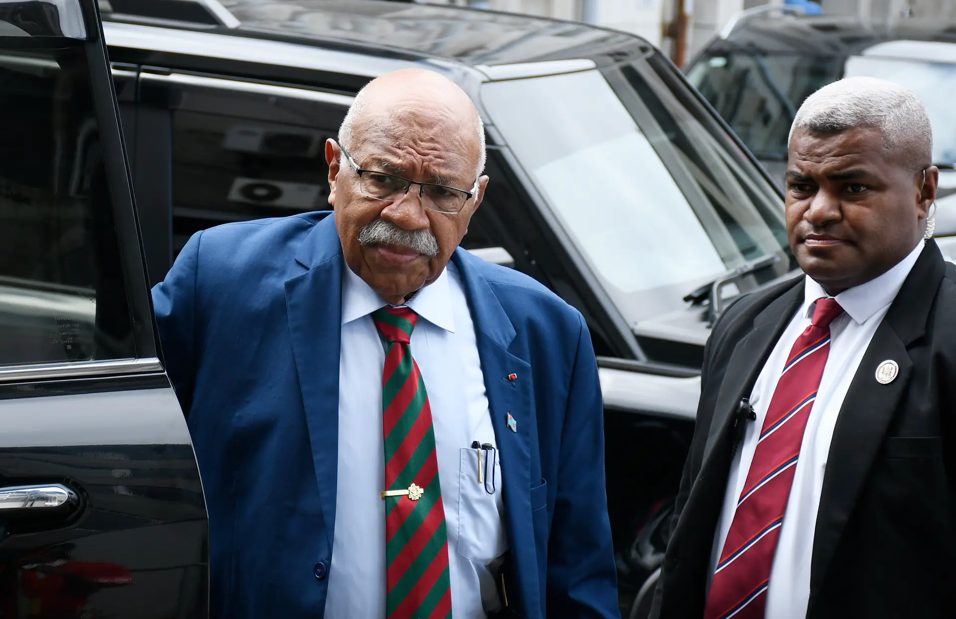 Prime Minister Sitiveni Rabuka.