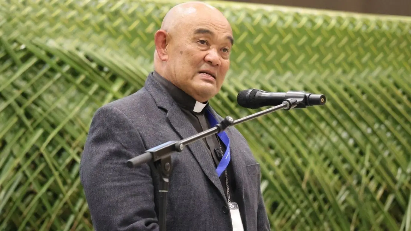Archbishop Peter Loy Chong during the 2nd Pasifika Philosophies Conference at FNU campus, Nasinu on August 12, 2026