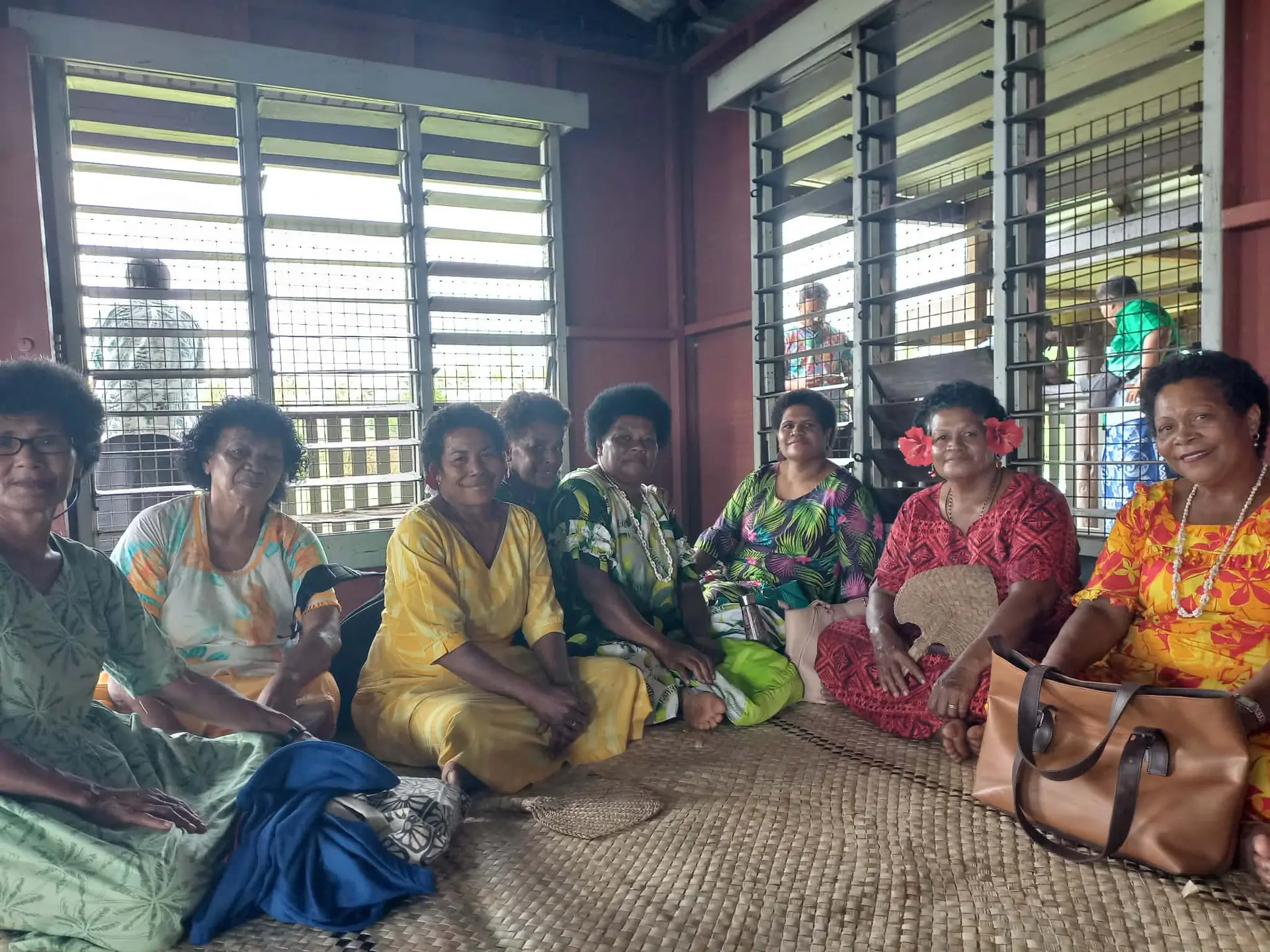Villagers of Naselesele, Wainikeli in Taveuni. 