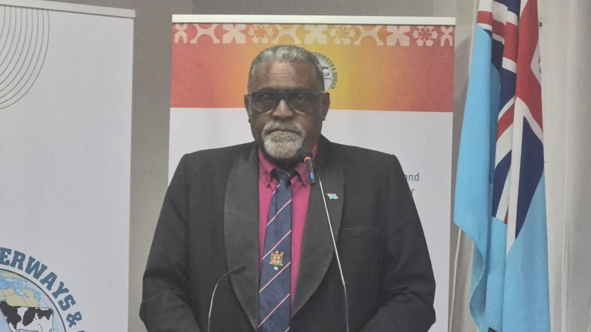 Minister for Agriculture, Waterways and Sugar Industry Tomasi Tunabuna 