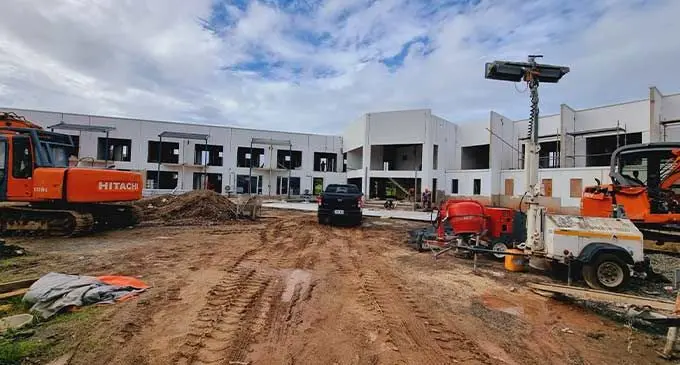 Damodar City Hotel Development in Labasa. Photo: Sampras Anand