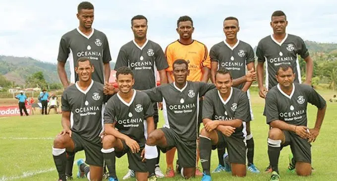 The Press FC football team. Photo: Waisea Nasokia