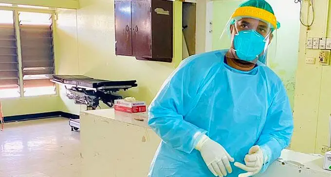 Oral surgeon at the Lautoka Hospital, Dr Inosi Salababa.