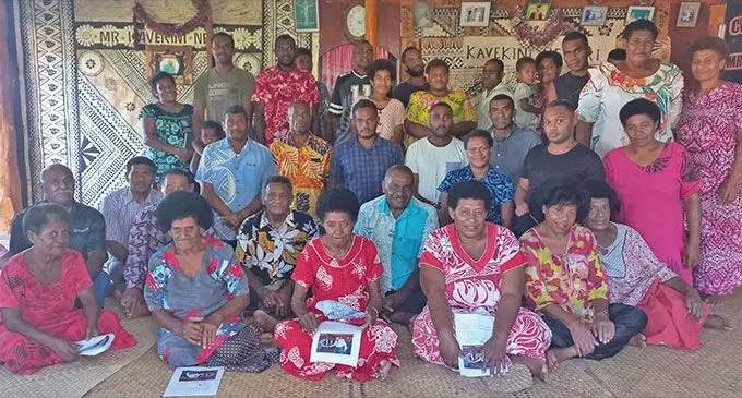 Members of Yavusa Natoba during the Natobai Strategic Development Plan workshop in Nagado, Nadi.