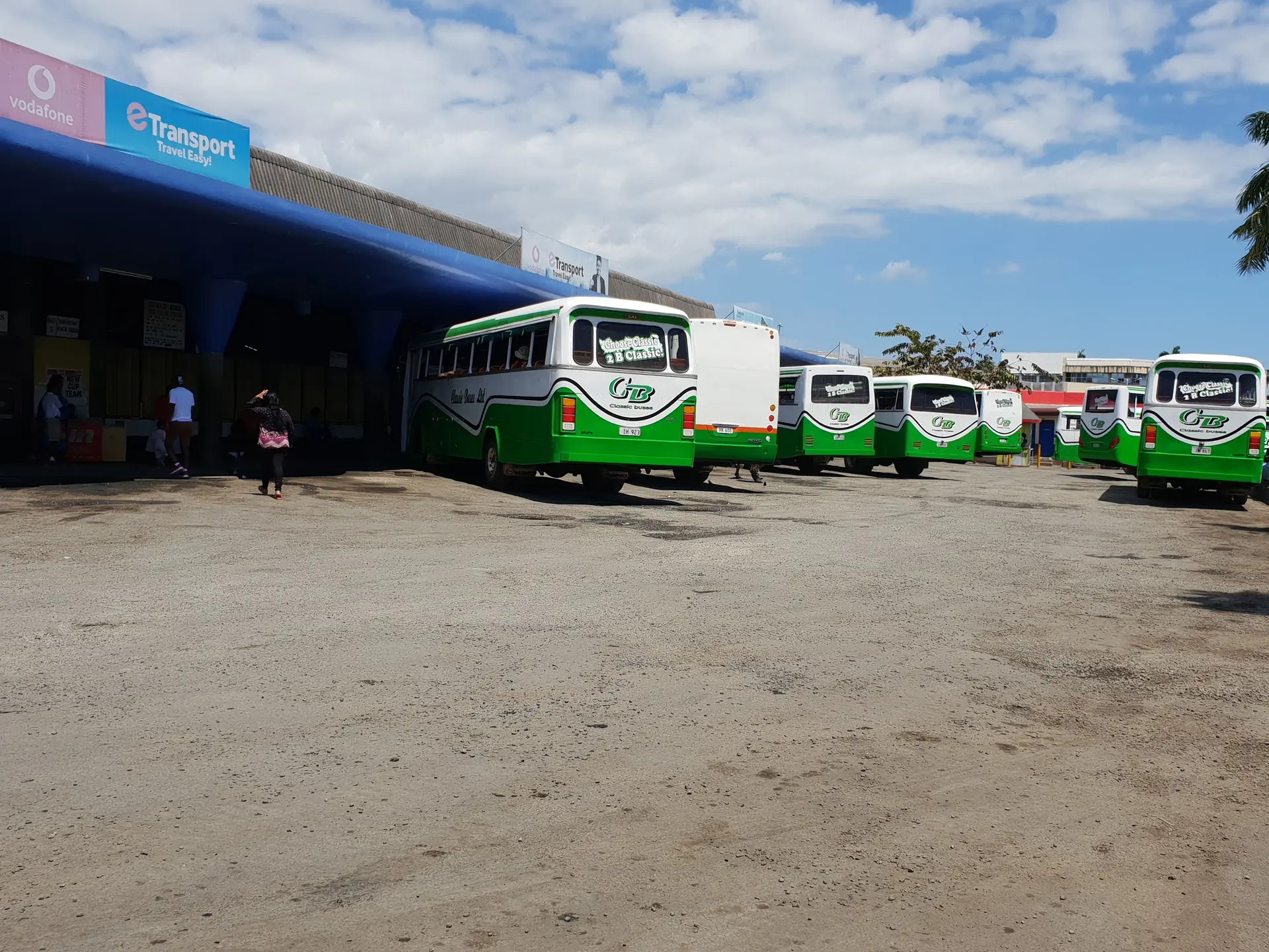The Lautoka bus stand. 