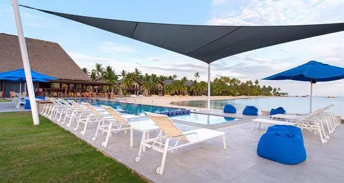 Plantation Island Resort in the Mamanuca Group.
