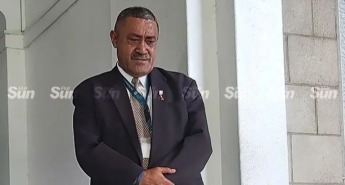 SODELPA Member of Parliament Ratu Suliano  Matanitobua outside the High Court in Suva on April 8, 2022. Photo: Ashna Kumar.
