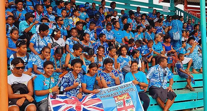 Children during the Fiji Day celebration at Subrail Park in Labasa on October 10, 2024. Photo: Shratika Naidu