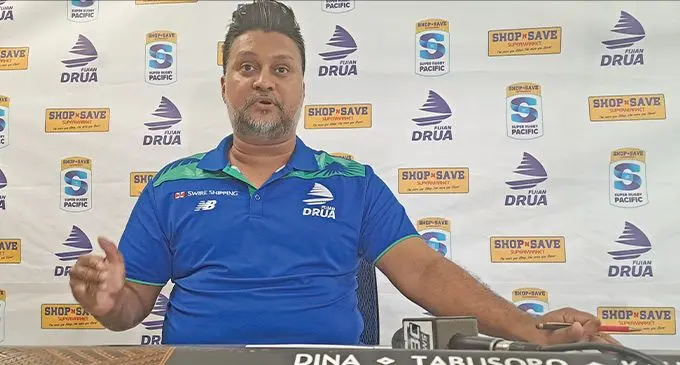 Fijian Drua head of commercial and marketing Shane Hussein