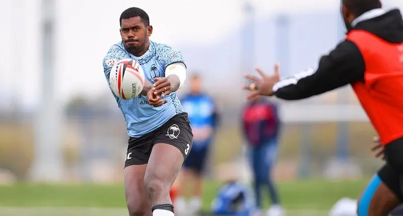 Fiji Airways Fijian 7s rep Kalione Nasoko  during one of the training  sessions. Photo: Gabby Abariga