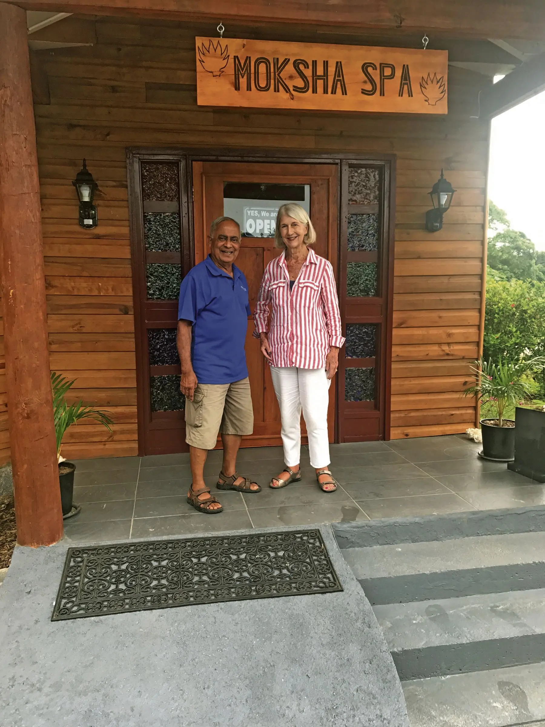 In 2017, Raja and Susanna Ramji decided to make a long-term investment in Fiji. They built a day spa, Moksha Spa and Gazebo Café, on one of their properties. Now they are open for business adding to the growing activities in the Maui Bay area on the Coral Coast. Photo: Maraia Vula.