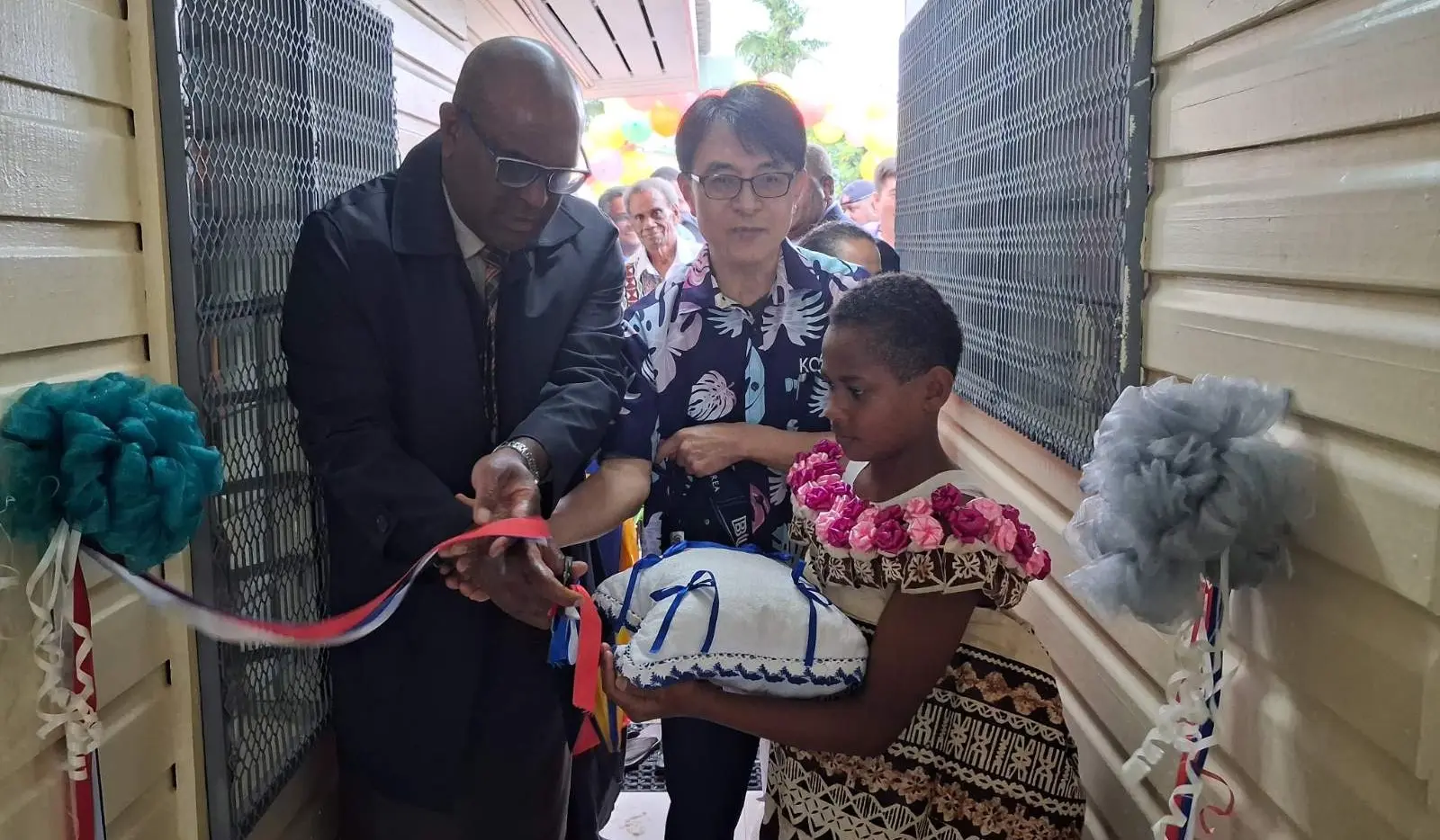 The $400,000 project was commissioned by Minister for Health Dr Atonio Lalabalavu and Republic of Korea Ambassador to Fiji Kwon Young-Seup.