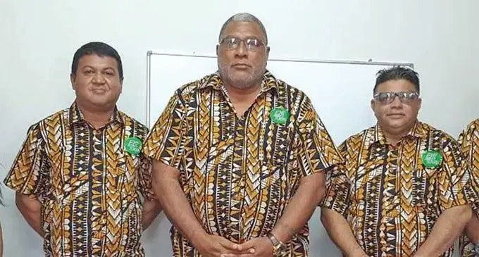 From left: Fiji Rice general manager Ashrit Pratap, Fiji Rice board deputy chairman Ratu Wiliame Katonivere and Fiji Rice board chairman Raj Sharma