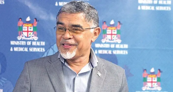 Permanent Secretary for Health and Medical Services, Dr James Fong.   Photo: Ronald Kumar