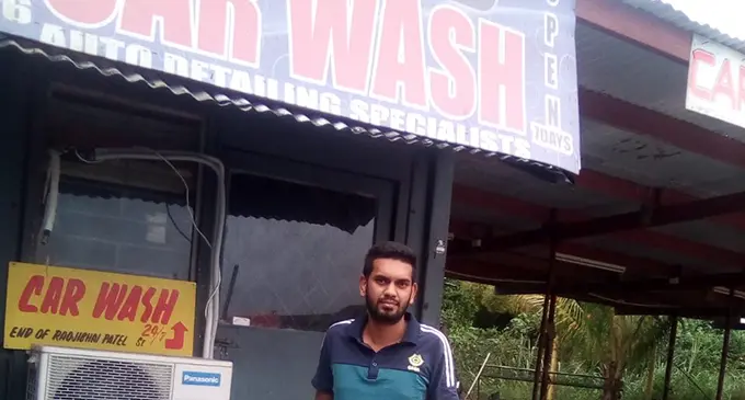 Rashnil Chand hopes to exend his business and hopefully get kids off the streets. 