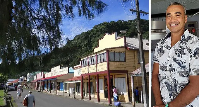 Main street at the old capital, Levuka and Nadi businessman, Gary Pickering, at Island Style Peanut Butter factory in Wailoaloa, Nadi.