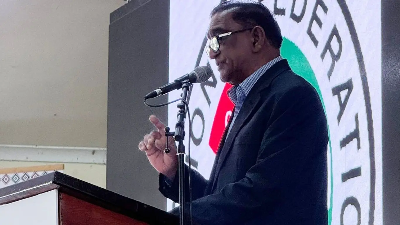 National Federation Party (NFP) president Parmod Chand 