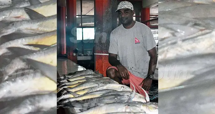 Maikeli Ravosa at the Lautoka Market. Photo: Salote Qalubau