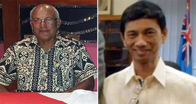 President of the Fiji College of Private General Practitioner Dr Ram Raju (left) and owner of the Nasese Medical Centre Dr Virgilio De Asa