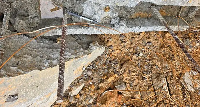 An investigation is expected to determine the cause of the collapse of a retaining wall at this construction site at Ratu Dovi Road, Laucala Beach Suva. The walled collapsed in recent days following rainy weather.