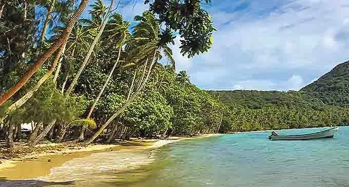 Naigani Island in the Lomaiviti Group.