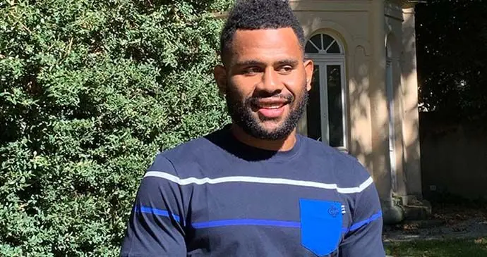 Tokyo 2020 Olympic gold medallist Vilimoni Botitu during training with his Castres side on October 14, 2021. Botitu is a expected to make his Flying Fijians Test debut next month. Photo: Castres Rugby