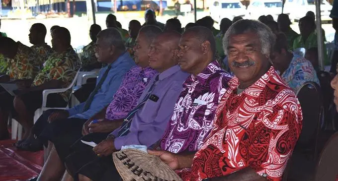 Members of the public during the talanoa session at the Nadi District School on July 23, 2022. Photo: Nicolette Chambers