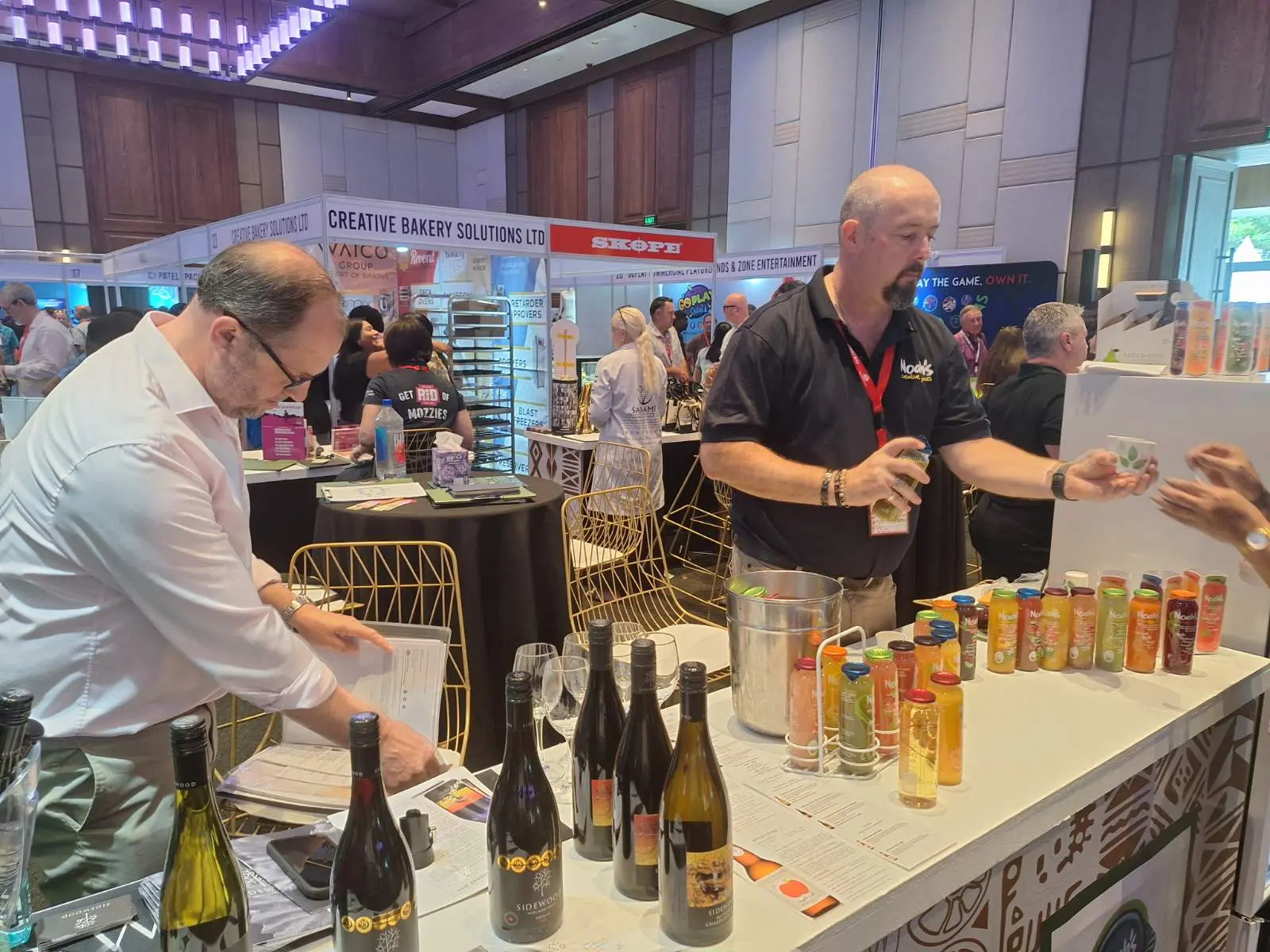 International suppliers are part of the HOTEC 2026. 