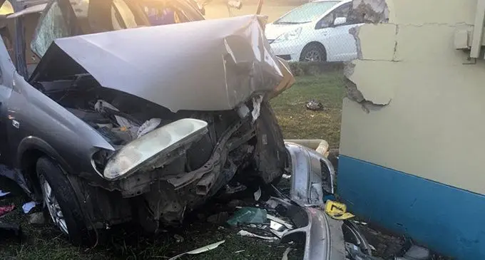 The aftermath of the incident at Tavakubu, Lautoka, on June 22, 2019. Photo: Waisea Nasokia