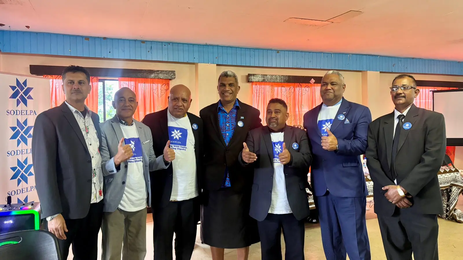 Members of the SODELPA Party that will stand for the Upcoming general election.