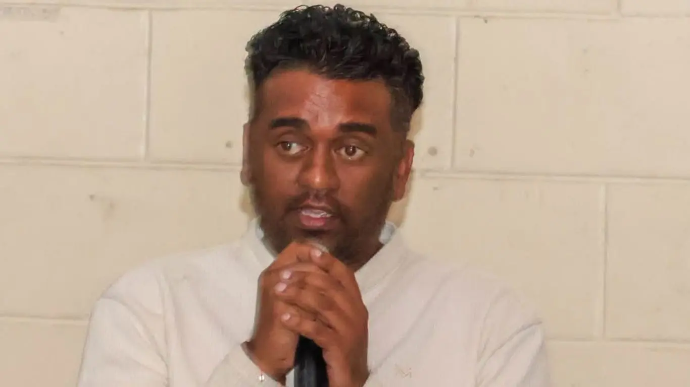 National Senior Citizens Committee of Fiji chairman Vineel Nand. 