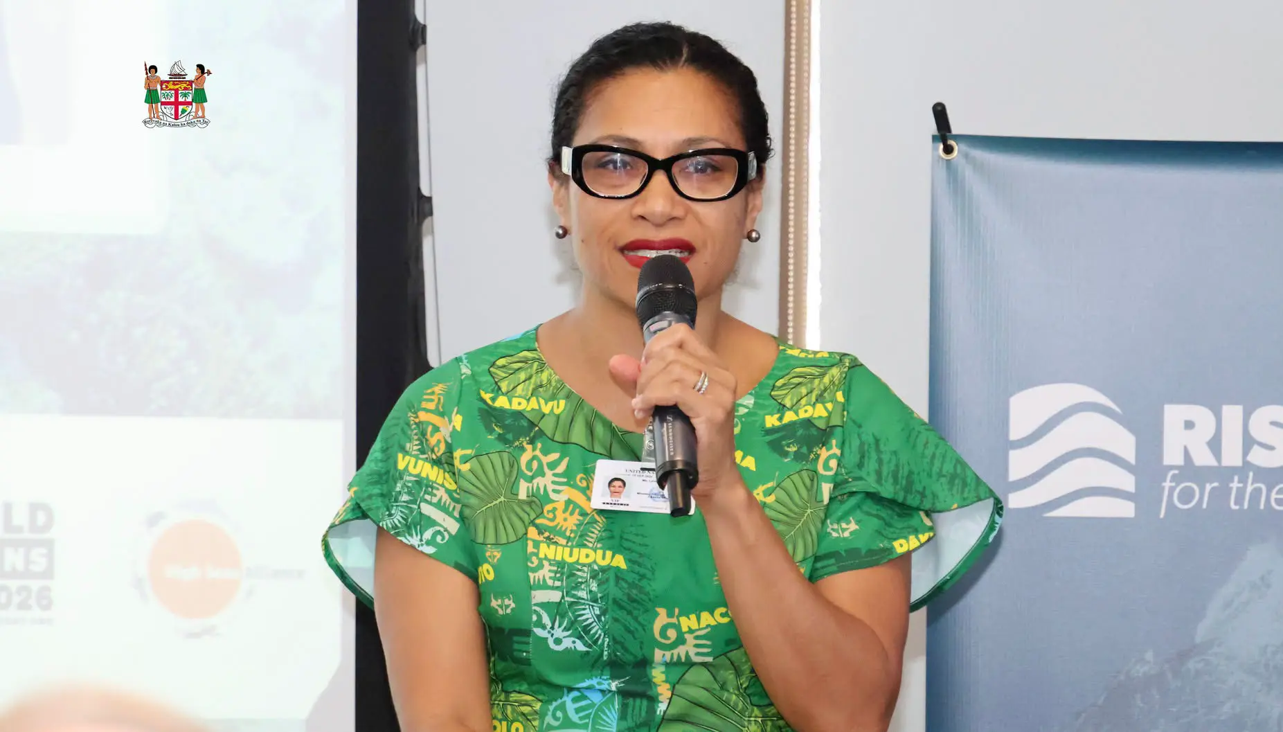 Minister for Information, Environment and Climate Change Lynda Tabuya.