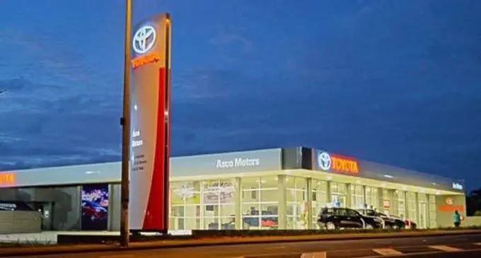Asco Motors showroom at Nabua
